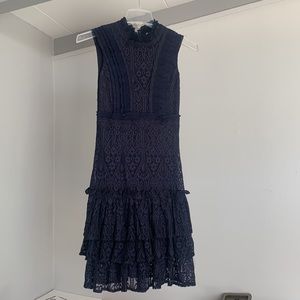 Serenade Me High Neck Dress